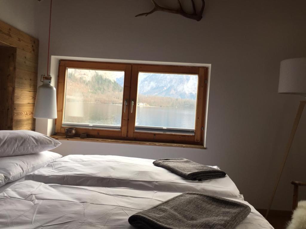 Bootshaus Am Hallstaetter See Hallstatt Luaran gambar